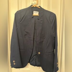 Old Navy Women's Dark Blue Suit Jacket